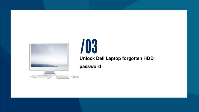 how to bypass hdd password dell